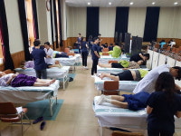 부산대 한의학전문대학원 양산서 의료봉사