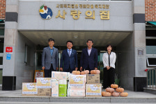 합천교육지원청 추석 맞이 사회복지시설 방문 위문품 전달