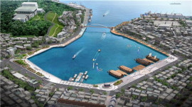 통영 강구안 친수시설 정비 내달 재개