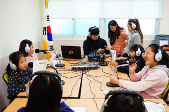 통영 제석초, 나만의 미디어 라디오 방송 캠프 운영