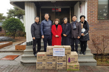 경남도의회 문화복지위원회, 함안 새길동산요양원 등 위문
