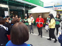 거제 아주동 주민센터 화재 대피 훈련