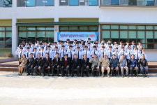 동원과학기술대 항공학부 신입생 착복식