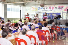 한아름예술단 요양병원서 어르신 위문공연