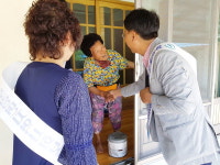 의령 부림면 지역사회보장협 홀몸노인가구에 도시락 배달
