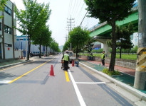 창원 마산회원구 광려천남로 노상주차장 정비
