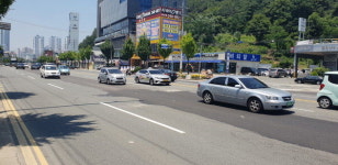 창원 봉양로 울퉁불퉁 임시도로 언제까지…