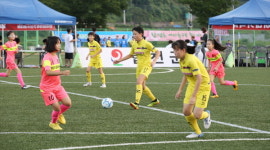 전국여자축구선수권 합천서 개막