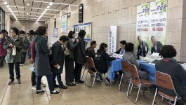 건강관리협회 경남지부 노래교실서 건강캠페인