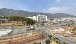 양산 물금 디자인공원 앞 회전교차로 설치