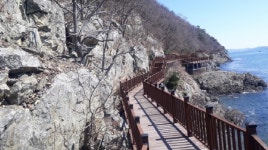 창원시 저도 비치로드 해안 덱 새단장