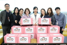 양산 웅상종합사회복지관 위생용품 키트 전달