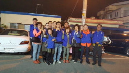 창원 자산동바르게살기협 동네 야간순찰