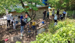 기다렸던 등교 수업 거리유지 잘 할게요