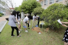철성고, 1학년 등교맞이 및 타임캡슐 매립 행사 거행