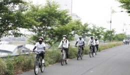고교생 자전거 타고 호국순례