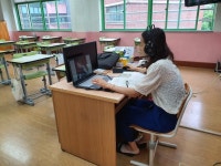 웅상여중, 온라인수업으로 학부모공개수업 실시