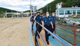 마산중부서 광암해수욕장 범죄예방 합동점검