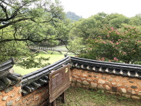 선비들 거닐던 무진정 연못가 고요한 풍경 여전