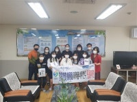 경남 남녀 실업볼링팀 지역 꿈나무에 용품 전달