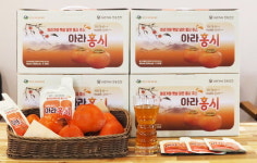 홍시, 이제 주스로 간편하게 즐기세요