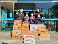 창녕 히어로즈태권도장 저소득층에 라면 나눔