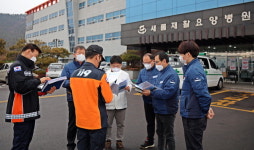 함안소방서 요양병원 소방안전대책 추진 점검