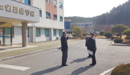 통영소방서 도립노인전문병원 소방 안전 상담