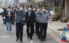 양산경찰서 중부동 여성안심지구 합동 순찰