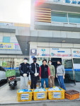 마산종합사회복지관 재활용한 아이스팩 전달
