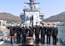 해군 국산 초계함 부천함 전역식