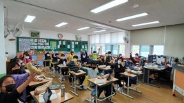사등초, 학교에서 시작하는 푸른 지구 만들기