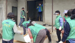 합천 덕곡면새마을부녀회 사랑의 집수리 봉사