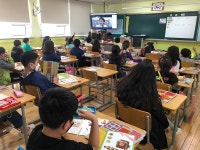 조선 임금 만난 함안 칠원초 학생들