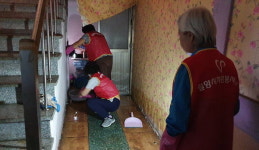 밀양 삼랑진읍 시민사회단체, 수해 가구 지원