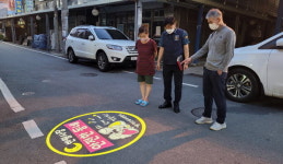 마산중부경찰서 반월시장 방범시설물 설치