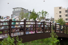 진주 꽃골누리학교 유용미생물 흙공 만들기