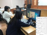 합천여중-일본 도요나카중 학생 온라인 만남