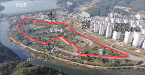 30여 년 묶였던 진주 오목내 개발 가시화