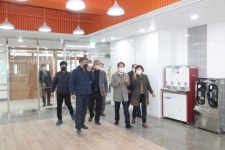 박종훈 경남교육감, 신설 학교 개교 준비 점검