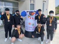 경남 중학교 역도부 전국 대회 메달잔치