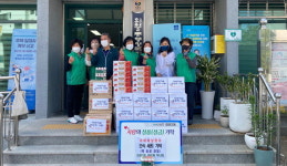 창원 회원2동새마을부녀회, 경로당에 효도떡