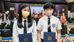 거제 장목중 강신혁·고민서, 문예 공모전 수상