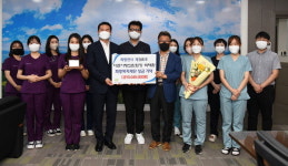 거제 더큰사랑의원 1004만 원 성금