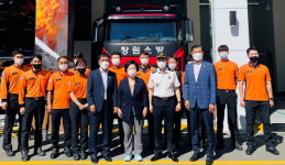 김영선 의원 창원 북면119안전센터 격려