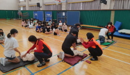 통영소방서, 죽림초교 심폐소생술 교육