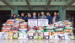 거제·통영·고성 중기융합회 쌀·성금 후원