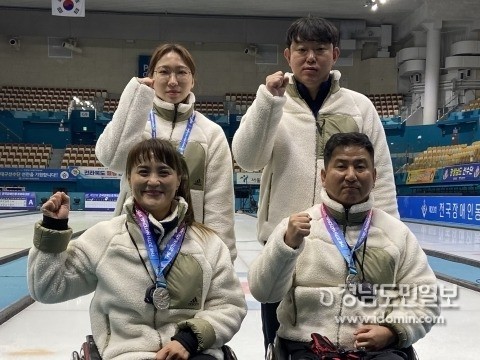 2025 하얼빈 동계 아시안게임, 김경애-성지훈 조가 컬링 믹스더블 부문에서 은메달 획득!