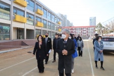 경남교육청, 그린스마트 미래학교 공사 현장 점검