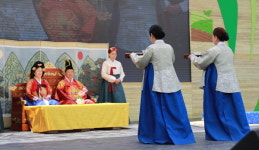 화개장터서 영호남화합 경로잔치